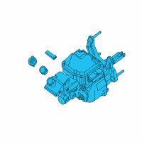 OEM 2018 Nissan Leaf Control Assembly-Brake Diagram - 46007-5SA2A