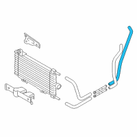 OEM 2020 Nissan NV200 Hose-Oil Cooler Diagram - 21634-3LM0A