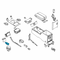 OEM 2004 Infiniti FX35 Switch Assy-Hazard Diagram - 25290-CG010