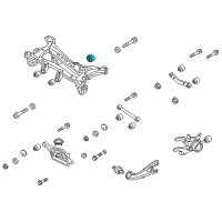 OEM 2021 Hyundai Kona Insulator-Rear Diagram - 21772-2S000