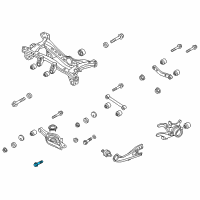 OEM 2008 Kia Rio Bolt-Flange Diagram - 5464507000