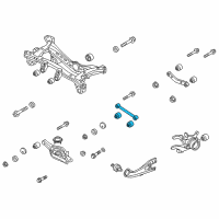 OEM Kia Arm Assembly-Rear Assist Diagram - 552503W110