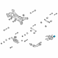 OEM 2021 Kia Sedona Pillow Ball Bush Assembly Diagram - 551303U000