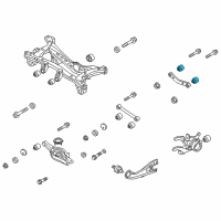 OEM Kia Sportage Bushing Diagram - 551182S100