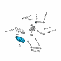 OEM Chrysler Shield-Suspension Diagram - 5101401AA