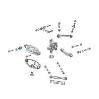 OEM 2005 Chrysler Crossfire BUSHING-Control Arm Diagram - 5099179AA