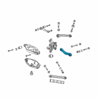 OEM Chrysler Crossfire Strut Diagram - 5099786AA