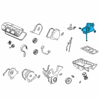 OEM Acura CL Pump Assembly, Oil (Yamada) Diagram - 15100-PGE-A12