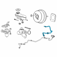 OEM 2019 Chevrolet Camaro Booster Check Valve Diagram - 23377187