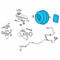 OEM 2018 Cadillac CTS Booster Assembly Diagram - 84614710