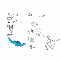 OEM 2006 Dodge Sprinter 2500 Switch-Steering Column Diagram - 5103539AC