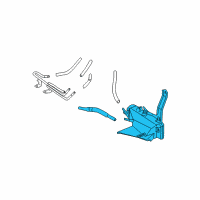 OEM Lexus Cooler Assy, Oil W/Hose Diagram - 32920-0E011