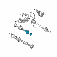 OEM 2001 BMW 750iL Repair Kit Bellows, Exterior Diagram - 33-21-1-229-220