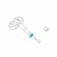 OEM 2019 Nissan Pathfinder GROM Kit-Tire Pressure Monitor Sensor Diagram - 40708-3VA0A