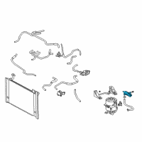 OEM Toyota Prius Pump Diagram - 16290-21011