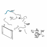 OEM 2007 Toyota Prius Hose Diagram - G9225-47010