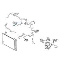 OEM 2008 Toyota Prius Hose Diagram - G9229-47010