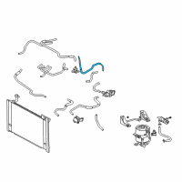 OEM 2008 Toyota Prius Hose Diagram - G9236-47020