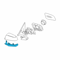 OEM 2010 BMW 750Li Lower Housing Section, Right Diagram - 51-16-7-266-036