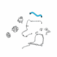 OEM Dodge Journey Line-Power Steering Supply Diagram - 4766282AB