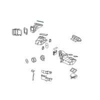 OEM 1998 Ford Windstar Duct Seal Diagram - F58Z-19892-A