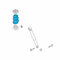 OEM 2018 Nissan Rogue Sport Spring-Rear Suspension Diagram - 55020-4CE2C