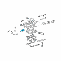 OEM 2005 Dodge Sprinter 2500 Handle-Seat ADJUSTER Diagram - 5133267AA