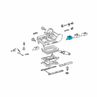 OEM 2004 Dodge Sprinter 2500 Handle-Seat ADJUSTER Diagram - 5142291AA