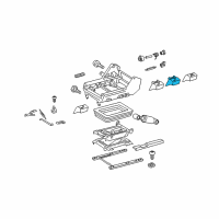 OEM 2003 Dodge Sprinter 2500 Handle-Seat ADJUSTER Diagram - 5133283AA