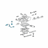 OEM 2003 Dodge Sprinter 3500 Handle-Seat ADJUSTER Diagram - 5133216AA