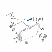 OEM 2004 Infiniti M45 Handle Assy-Front Door Outside, R Diagram - 80606-CR000