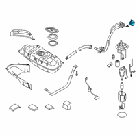 OEM Kia Forte Cap Assembly-Fuel Filler Diagram - 310103L600U