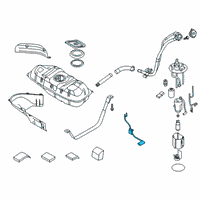 OEM 2018 Kia Soul Fuel Pump Sender Assembly Diagram - 94460B2500