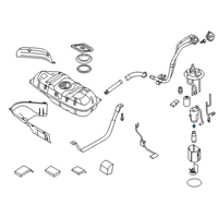 OEM 2017 Kia Forte5 Regulator-Fuel Pressure Diagram - 313803L100