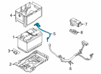 OEM 2021 Hyundai Elantra Sensor Assembly-Battery Diagram - 37180-AA000