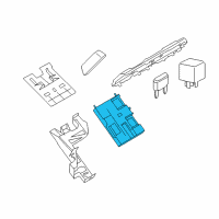 OEM 2021 Ford Transit-350 HD Junction Block Diagram - KK3Z-15604-E