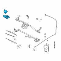 OEM Pontiac Sunfire Wiper Motor Diagram - 22711473