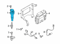 OEM 2020 Hyundai Sonata Coil Assembly-Ignition Diagram - 27300-2S000
