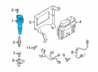 OEM 2022 Hyundai Tucson Coil Assembly-Ignition Diagram - 27300-2S000