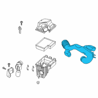 OEM 2018 Ford Transit-350 Air Duct Diagram - CK4Z-9C623-C