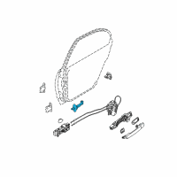 OEM 2008 Nissan Maxima Check Link Assembly Diagram - 82430-7Y00A