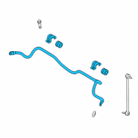 OEM Hyundai Santa Fe Bar Assembly-FR STABILIZER Diagram - 54810-S1000
