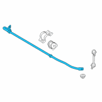 OEM 2016 Lexus IS200t Bar, Stabilizer, Rear Diagram - 48812-53050