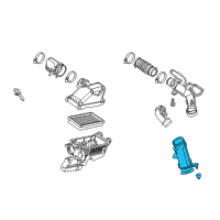 OEM Nissan Duct-Air Diagram - 16554-9KA0A