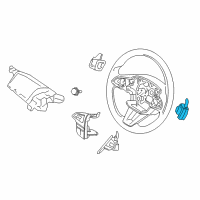 OEM 2018 Ford EcoSport Paddle Switch Diagram - F1EZ-3F884-B