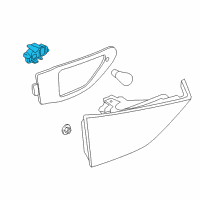 OEM 2015 BMW X1 Bulb Holder Diagram - 63-21-2-993-581