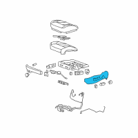 OEM 2006 Cadillac DTS Side Panel Diagram - 20952804