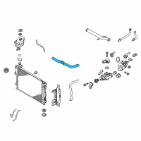 OEM 2016 Kia Cadenza Hose Assembly-Radiator Upper Diagram - 254143R200