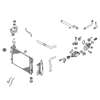 OEM 2017 Hyundai Santa Fe Sport Sensor & G/UNIT-Water TEMPERTURE Diagram - 39220-38010