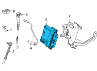 OEM 2018 Ford E-350 Super Duty ECM Diagram - HC2Z-12A650-AANP